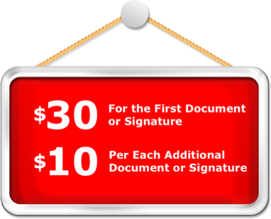 Toronto Notary Public Prices